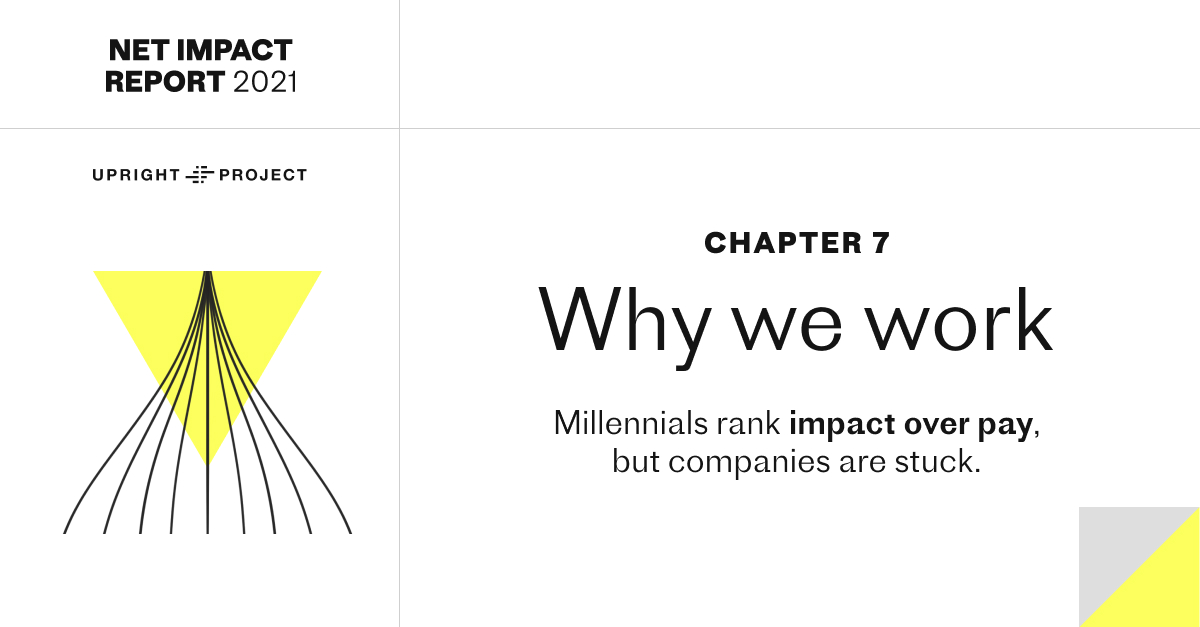 Net Impact Report 2021 – Chapter 7: Why We Work